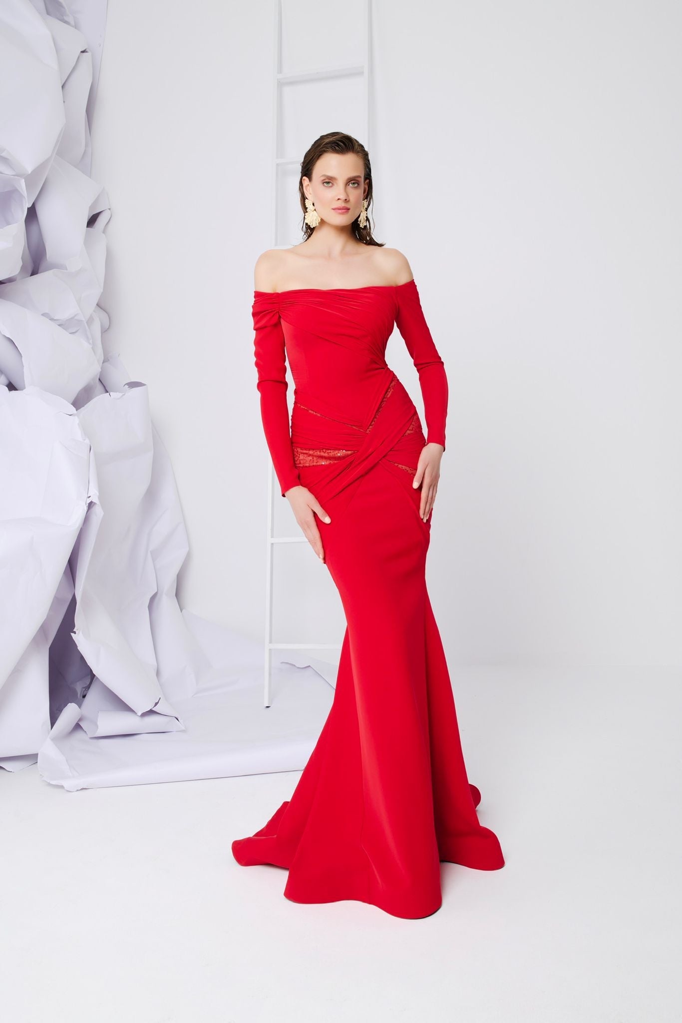 Buy Exquisite Fouad Sarkis Designer Evening Gowns Maison7